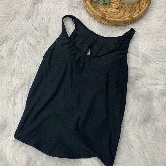 Kona Sol Swim Nwt Black Tie Back Tankini Top Kona Sol Poshmark